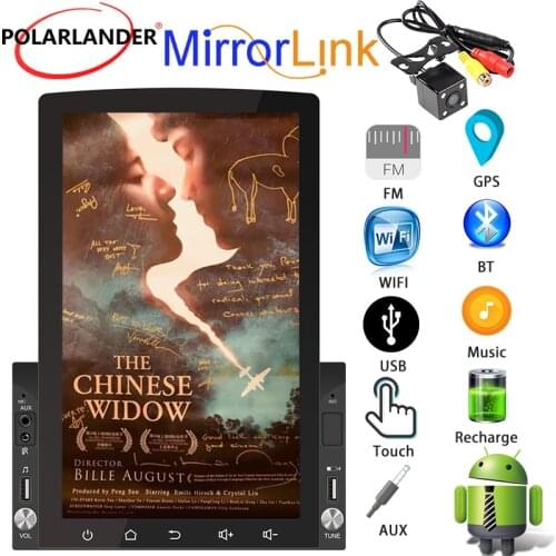 2 Din 10.1" Android 10 Car Radio Video Output Iphone DVR 1G+16G Mirror Link Multi-language Bluetooth FM 3USB D110 WiFi GPS