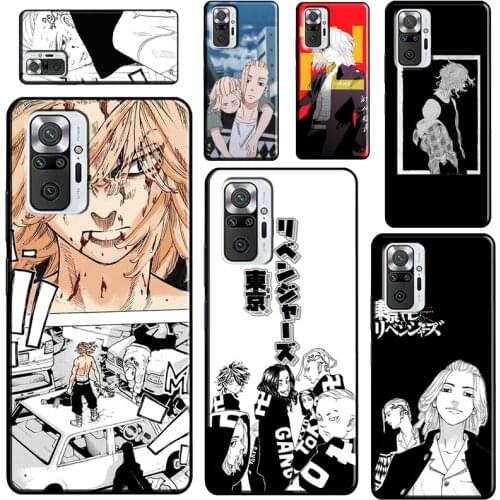 Anime Tokyo Revengers For Xiaomi Redmi Note 9 Pro 8 9S 8T Note 10 Pro Phone Case For Redmi 9T 9A 9C 7A 8A Cover