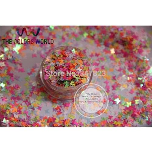 FR3-43 Mix Butterfly Spangles for nail art and Other DIY decoration 1Pack =50g