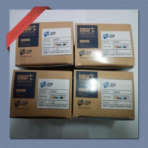 IDP 659000 SIADC-S-YMCKFO origianl color ribbon with UV for use with the smart card printers