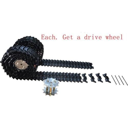 Official smarian metal1:16 USA Bulldog M41A3 M41A1 Chain Track metal Pedrail Tank Crawler Chassis DIY RC Toy Factory wholesale