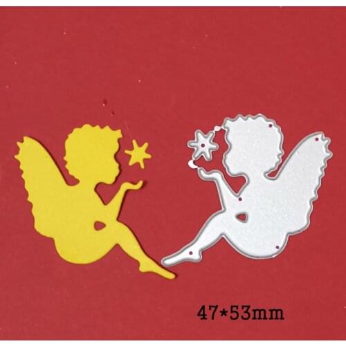 Metal Cutting Dies Boy Fairy Crafts Die Cuts Stencil For DIY Scrapbooking Paper/photo Album Cards Embossing Die Template