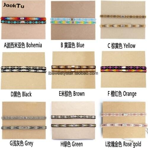 Chromophous mint color red single-circle bracelet all-match