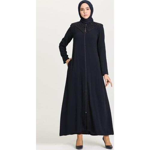 Minahill Zipper Ferace 0075-06 Navy 0075-06