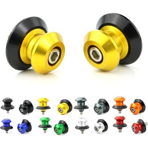 Fit For Aprilia Dorsoduro 1200 2011-2012 Dorsoduro 750 2011-2016 Motorcycle Aluminum CNC Swingarm Swingarm Spools Stand Bobbins