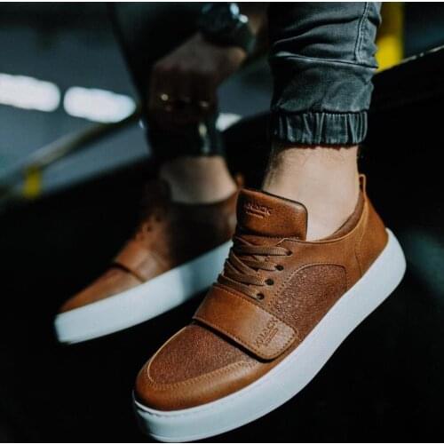 Knack Casual Male Shoes 999 Tan Street Fashion New Season Cool Comfortable Style Spring Summer
