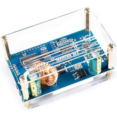 DC-DC 9 -45V to 10 -50V 5A Step Up Power Supply Module Adjustable Boost Adapter CV/CC Converter LCD Display with Case