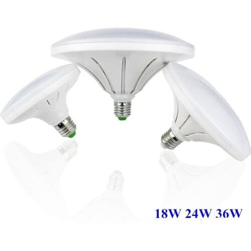 E27 E40 B22 5730SMD UFO Led Bulbs 18W 24W 36W High Power Bright Lampada Led Globe Bulb AC 220V Globe Bulb Light Lamp Bombillas