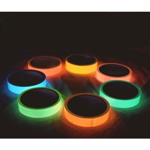 Luminous Wall Sticker Fluorescent Night Self-adhesive Glow In The Dark Switch Sticker Tape Room Decoration Warning Tape