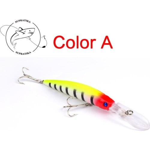 1Pcs Professional Wobbler Minnow Fishing Lures 14.5cm/14.7g Crankbait Artificial Stripe Jerkbait Bionic Sea Fishing Bait
