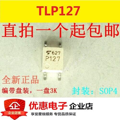 10PCS New original TLP127 P127 SOP4 patch