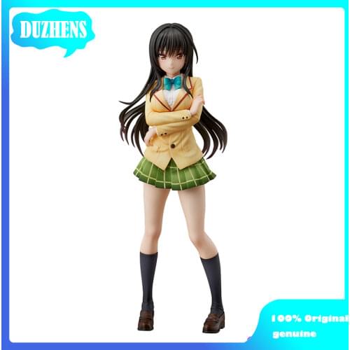 100% Original genuine To Love Ru Kotegawa Yui Winter uniform Action Figure Anime Figure Model Toys Figure Collection Doll Gift