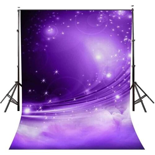 150x220cm Night View Background Shining Stars Backdrop Ultra Violet Color Sky Backdrop