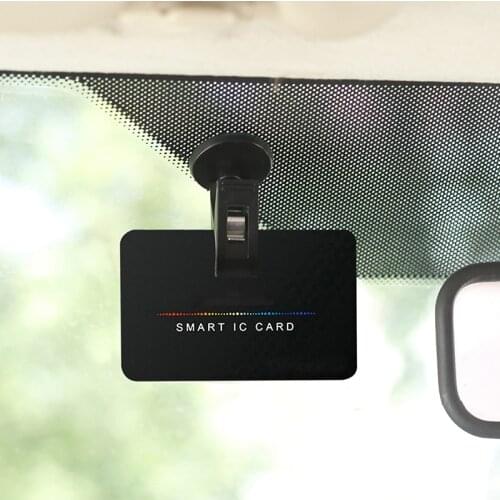 2 pack Car Hook Clips Parking Access Paste Ticket Card Holder Grapas De Plastico Para Automovil Organizador De Cables Accessory