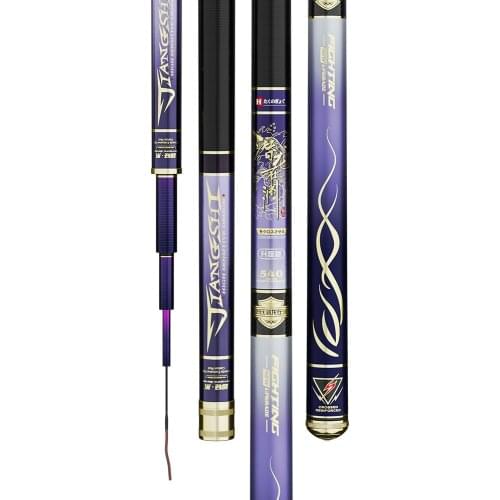 3.6m-8.1m Hand Rod 4H 5H 6H Hard Taiwan Fishing Olta Vara De Pesca 60T High Carbon Fiber Carp Fish Canne for Black Pit