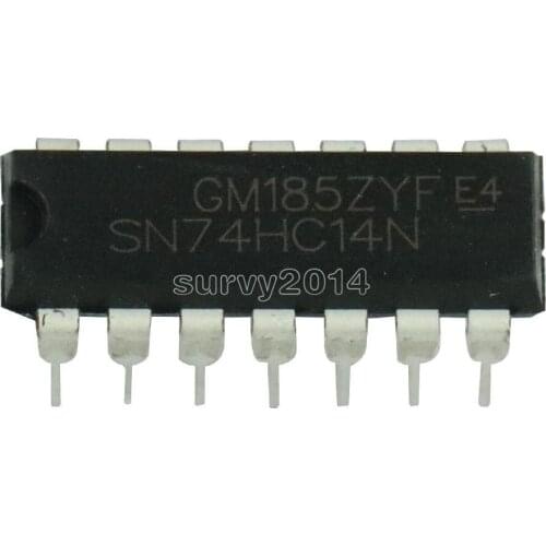 5PCS SN74HC14N DIP-14 SN74HC14 DIP 74HC14N DIP14 74HC14 new and original IC
