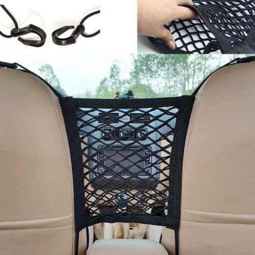 Car Organizer Seat Back Storage Mesh Net Bag Car Styling for Kia Rio K2 K3 K4 K5 KX3 KX5 Cerato,Soul,Forte,Sportage R,Sorento