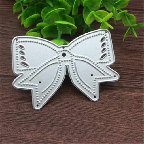 Bowknot Bow Tie DIY Scrapbook cutting dies Metal Die cutting Die For DIY Scrapbooking Photo Album Embossing Folder Stencil