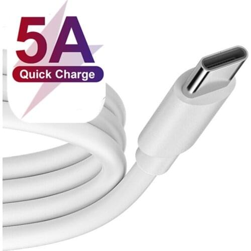 Fast Charger 5A/3A USB C Data Sync Cable For Oneplus Nord 8 Pro 7T 6T 1m/1.5m/2m Quick Charging Cable For OPPO Reno 4 A72 A12s
