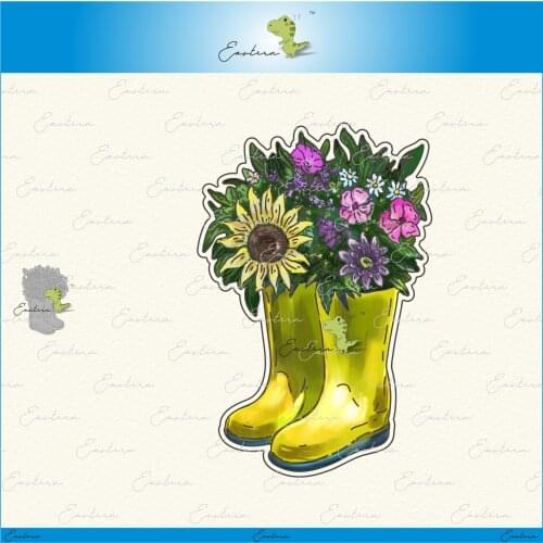 Flower shoes metal cutting dies 2021 new diy molds Scrapbooking Paper Making die cuts crafts