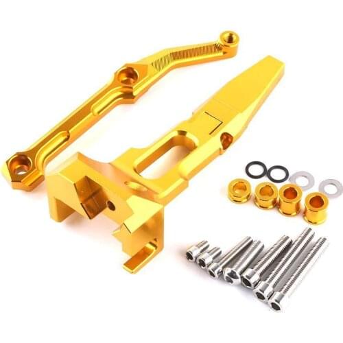 For Yamaha MT-09 CNC Adjustable Steering Damper Stabilizer Mounting Holder Kit MT 09 MT09 Tracer 2015 2016 2017 Accessories