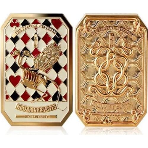Croxx Ultimately Perfect Backflow Treasure Box Ruby Heart Eye Shadow Highlight Bronzing Powder Complexion Improvement