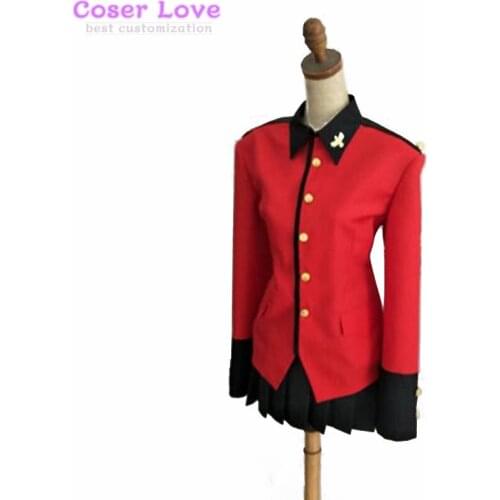 GIRLS und PANZER Darjeeling Cosplay Costume Halloween Christmas Costume