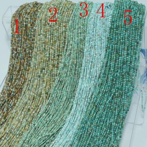 Stock Sale, Natural Hu Bei Turquoise Loose Round Beads 2mm-2.8mm
