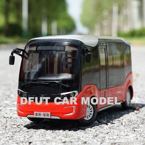 1:32 Scale Alloy Toy JIN LONG Golden travel BUS Model Of Childrens Toy Model Original Authorized Authentic Kids