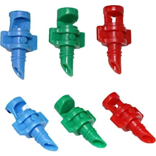 90/180/360 Degrees Micro Sprayers Agriculture Greenhouse Cooling Humidify Sprinkler Refraction Atomization nozzles 100 Pcs