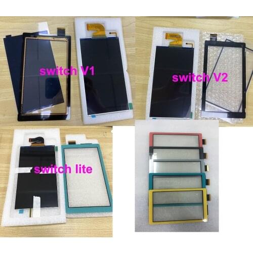 Original New For NS Switch Lcd Screen Display + Touch Screen Digitizer + Free shipping for Switch Lite Game Console