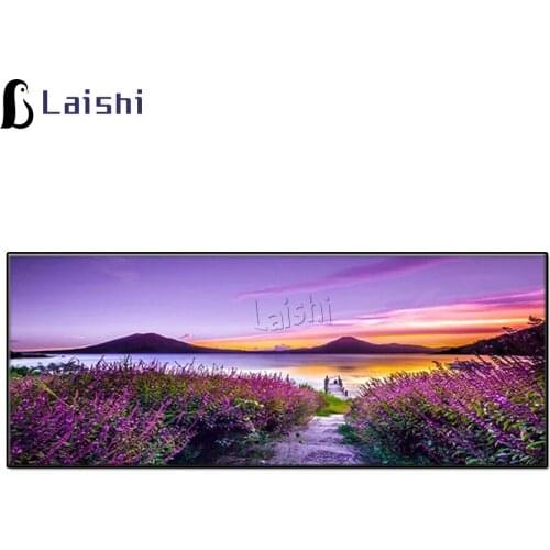 Natural Scenery Lavender Flower Sea Sunset Diy Diamond Painting Art Full Drill Square Round 5D diy Diamond Embroidery Mosaic