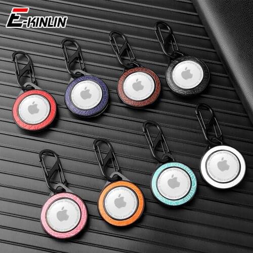 Protector Snake Crocodile Leather Cover Keychain For Apple AirTags Plastic Shockproof Hard PC Protective Case Shell For AirTag