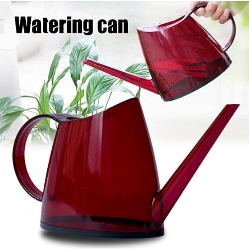 Transparent Matte Watering Can Long Spout Small Watering Pot for Indoor and Outdoor Drop Shipping