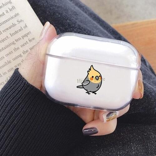 Chubby Cockatiel Cover For AirPods Pro 3 Air Pods Case Earphone Accessories TPU Protector Airpods3 Case
