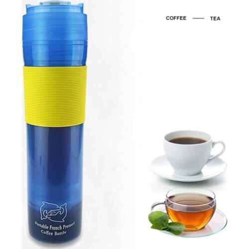 Manual Portable Coffee Maker Mini Espresso Handheld Pressure 3 Colors