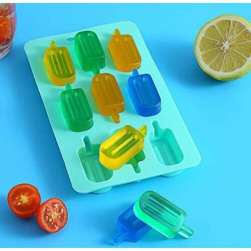 Silicone Ice Tray Chocolate Mold Popsicle Cube Mold 3D Masonry Shape Bar KTV For Home Ice Mold Popsicle Creative Kids DIY Gift