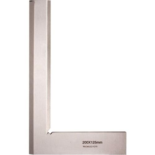 200*125mm Angle Square 90 Degree Angle Blade Ruler Gauge Measuring Tool