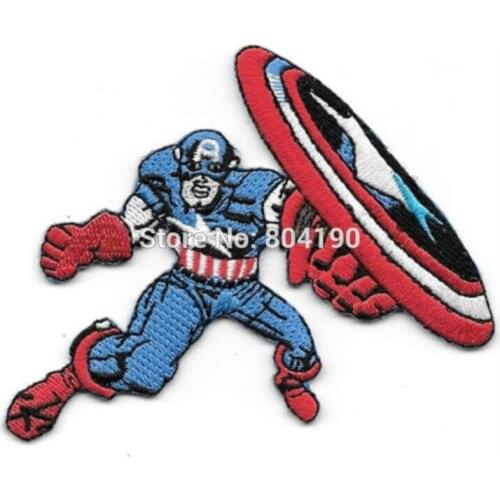 3.5" Fighting Figure patch TV Movie Series Embroidered sew on badge transfer