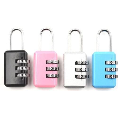 3 Digit Combination Padlock Coded Lock School Gym Locker Sheds