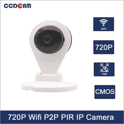 CCDCAM 720P WIFI P2P IP Camera PIR Wireless IP Two-way Audio Support smartphone View