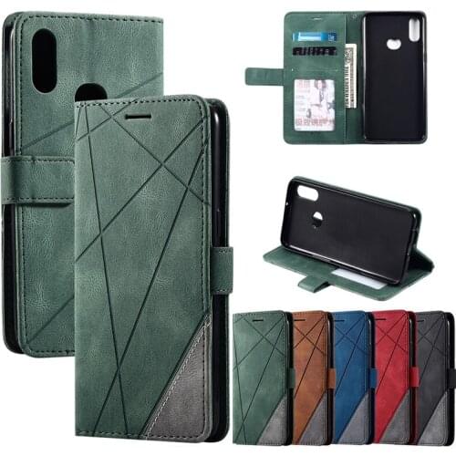 Case for on Samsung A10s SM-A107F SM-A107M Cover Flip Leather Cases Galaxy A10 SM-A105F SM-A105G Coque Wallet Strap Phone Covers