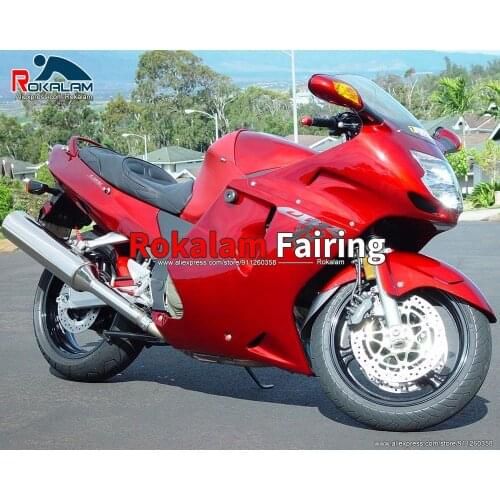 Cowling For Honda CBR1100XX 2000 CBR1100 XX 2007 CBR1100-XX 1996 Motorbike Red Fairing Kit (Injection Molding)