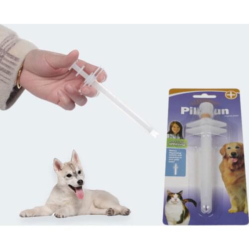 Cat Dog Medicine Water Syringe Tablet Pill Gun Piller Push Dispenser Medicine Syringe Useful Pet Feed Tool Given Medicine Contro