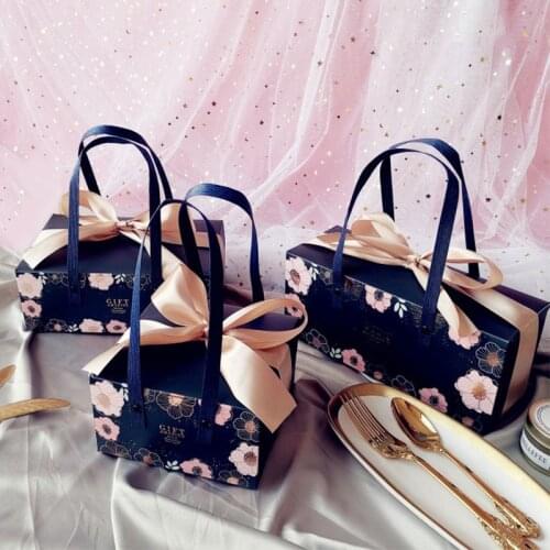 Creative Gift box Dessert Packing Bag Wedding Flower Gift box Party Gift Packaging Boxes Birthday Cake box gift bag Home Storage