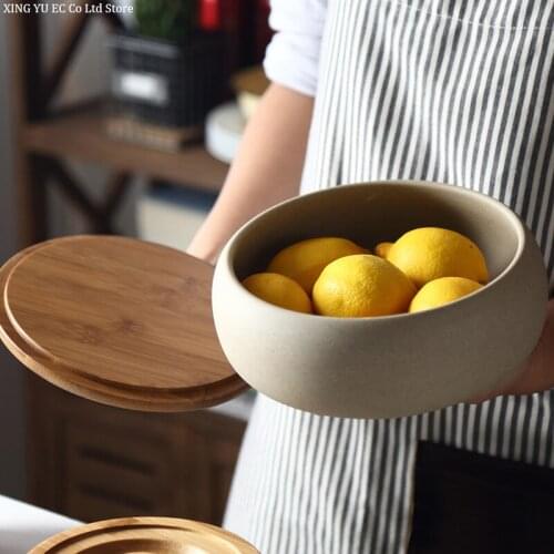 Kitchen Ceramic Sealed Storage Jar Fruit Storage Jar Kitchen Food Storage Box Food Storage Jar Kitchen Supplies Grain Separator