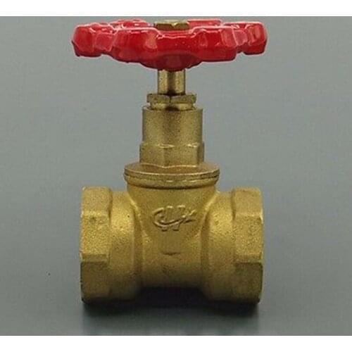 Brass shut off valve 1/2" BSP Equal Female Thread water