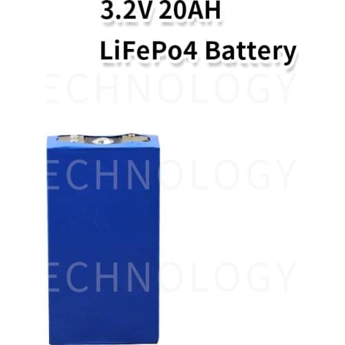 3.2v 20ah lifepo4 rechargeable battery lithium Iron phosphate long life battery pack of electric vehicle battery free shipping