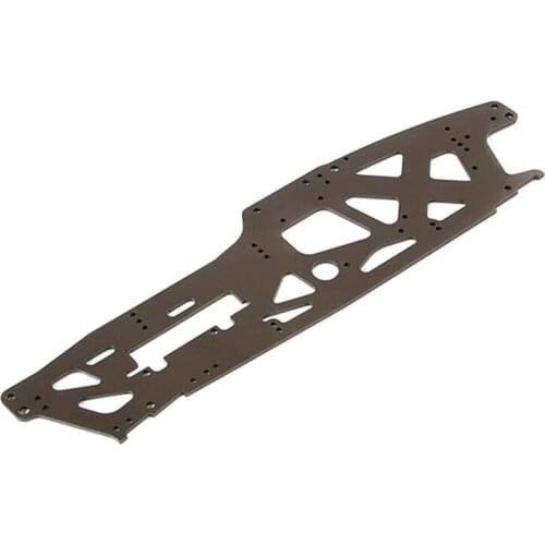Metal Left Side Guard Plate for 1/8 HPI Racing Savage XL FLUX ROFUN ROVAN TORLAND BRUSHLESS RC CAR PARTS