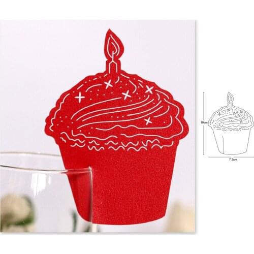Birthday cake candle Metal Cutting Dies Stencil for DIY Scrapbooking Album Embossing Paper Cards Decoratve Crafts Die Cuts